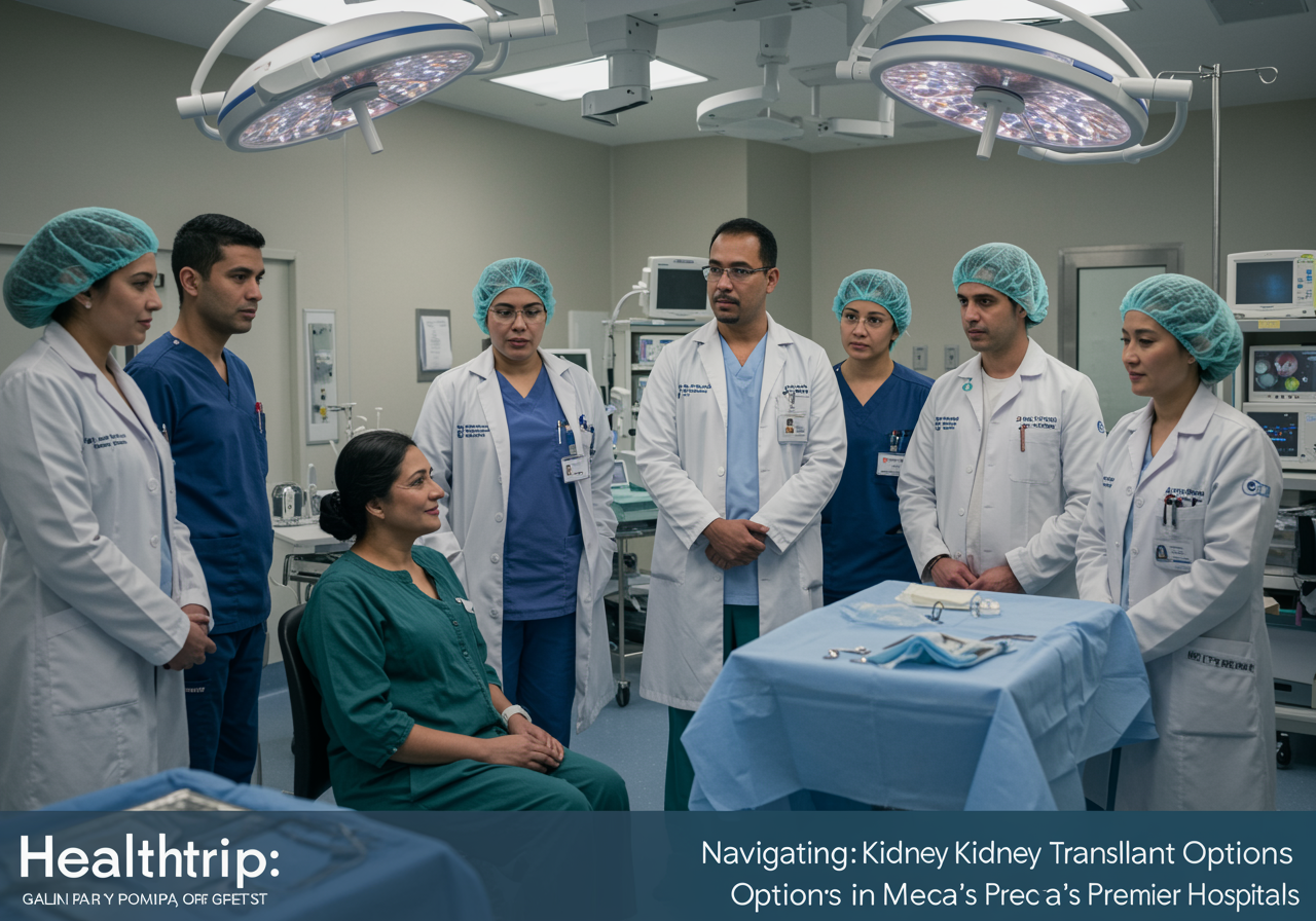 Healthtrip Navigating Kidney Transplant Options in Mecca's Premier