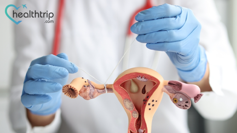 How does blockage in Fallopian tubes affect fertility?